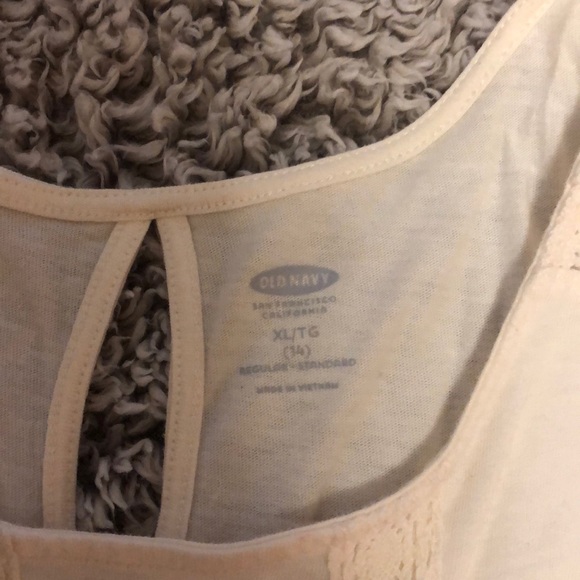 Cream tank top - Picture 2 of 2